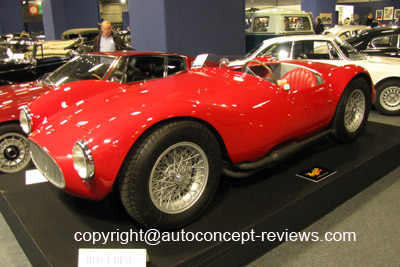This Maserati A6GCS left the workshop in March 1953, with a body built at Maserati by Celestino Fiandri , and was delivered to Tony Pompeo, of Ducati Motors (New York), the distributor of Italian sports and competition 